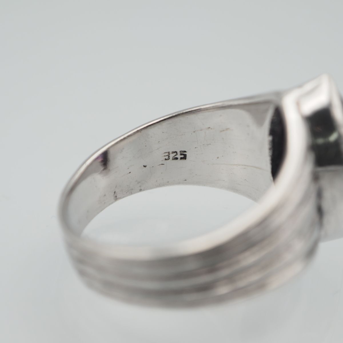 M663 アメジスト 925刻印 リング デザイン シルバー 指輪 2月誕生石 16号_画像6