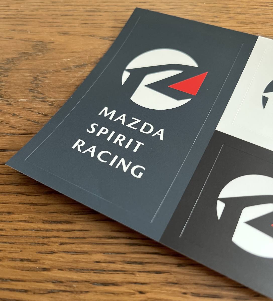 MAZDA SPIRIT RACING ステッカー + マツダデザイン 冊子 This is Mazda Design パンフレット / 前田育男 ロードスター ROADSTER カタログの画像3