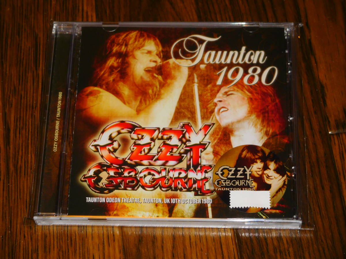 未開封新品 OZZY OSBOURNE / TAUNTON 1980 初回ナンバリングステッカー付 ZODIAC Randy Rhoads Bob Daisley Lee Kerslake_画像1