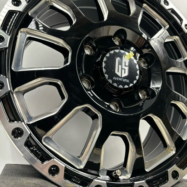 即納 新品未使用品 ラ ストラーダ アヴェンチュラ 6.5-16+48 6/139 トーヨー オープンカントリー R/T 215/65R16C 送料無料 キャラバン等_画像2