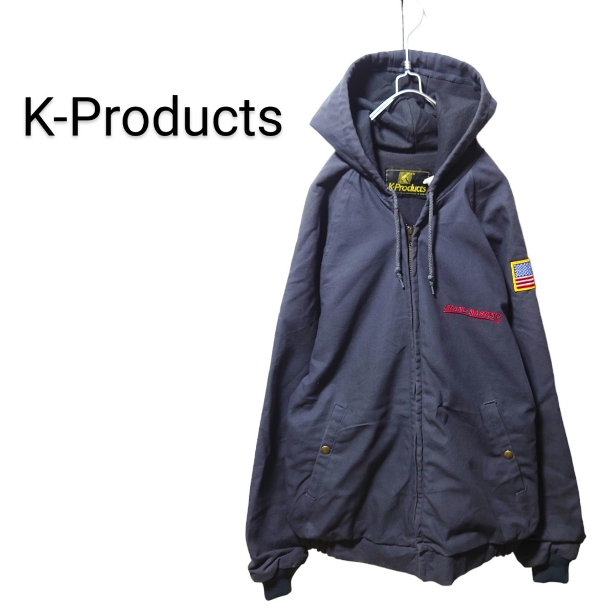 【K-Products】USA製 企業ロゴ ダックアクティブジャケット S363