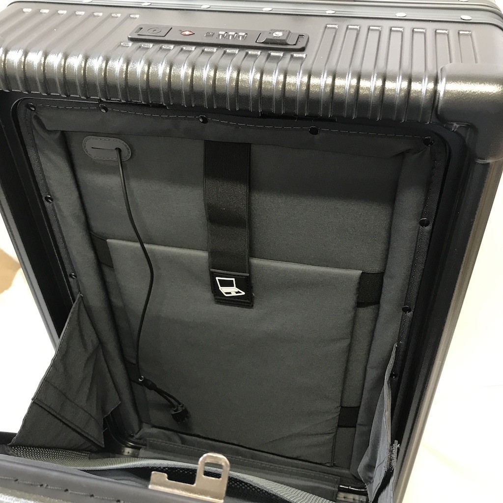  new goods unused Rakuten ranking 1 rank TRAVEL SENTRY front open USB charge function suitcase 41*25.5*65.5cm TSA lock trunk .Y0226-5