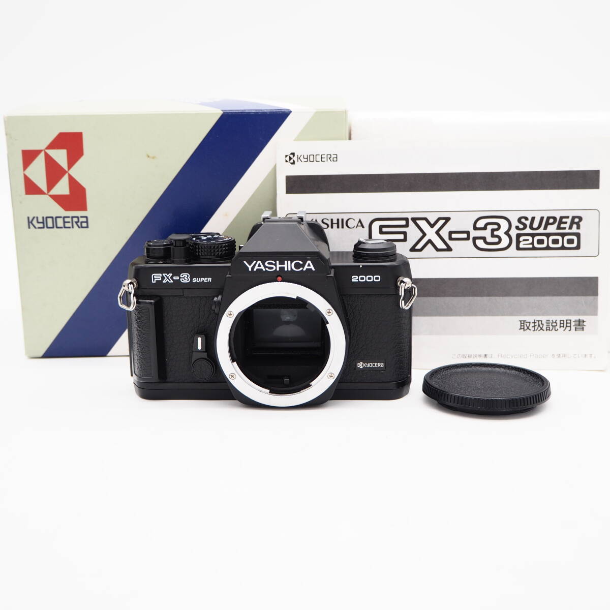 6460円 ☆極上品☆ YASHICA FX-3 SUPER 2000 ボディ☆元箱・取扱 6460円 ☆極上品☆ YASHICA FX-3 SUPER 2000 ボディ☆元箱・取扱