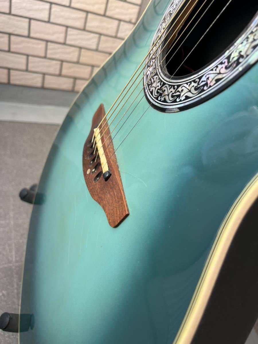 Ovation 1567-8 Blue Custom Ltd Edition 100本限定品 エレアコ 定価¥380,000の画像7