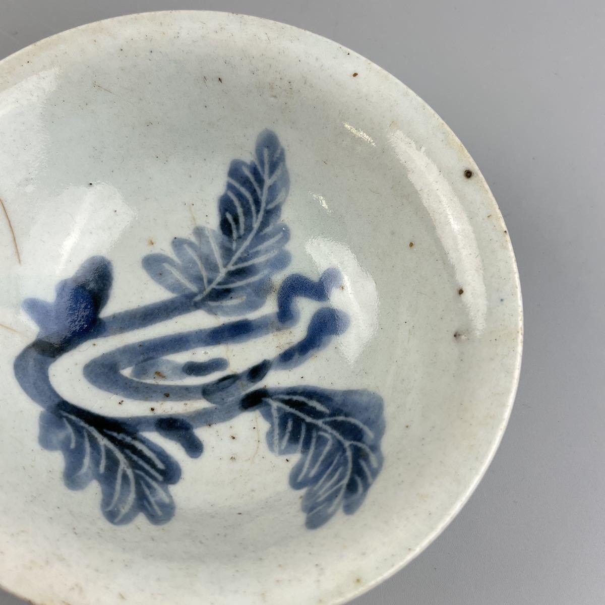 古美術 中国 古玩 染付 碗 鉢 碗 李朝 朝鮮 朝鮮古陶 時代 検 高麗