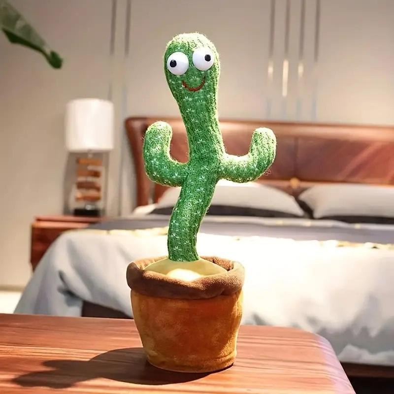 .. cactus sing recording move soft toy intellectual training toy birthday present child 