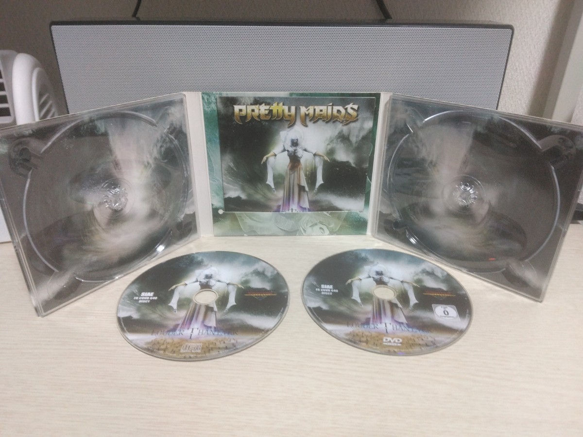 *PRETTY MAIDS*LOUDER THAN EVER[ обязательно . запись ]pliti*meizCD+DVDteji упаковка specification 