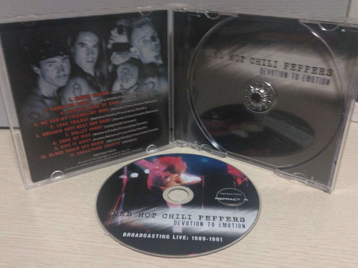 ☆RED HOT CHILL PEPPERS☆DEVOTION TO EMOTION【貴重ライヴ盤】レッチリ BROADCASTING LIVE:1989-1991 CD_画像2