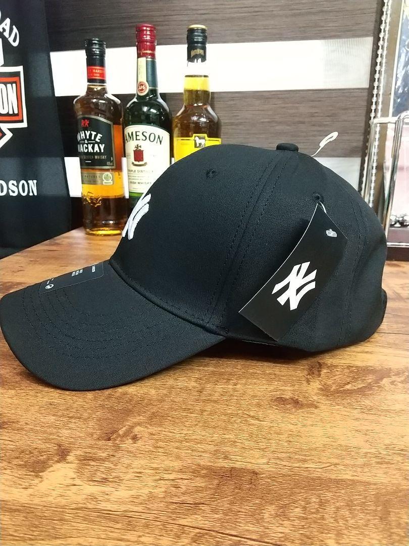 即決　新品　送料無料　ヤンキース　NY　キャップ　CAP　ベースボール　黒　メジャーリーグ　MLB　野球　USA　アメリカ　大リーグ_画像2