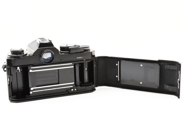 [良品] ニコン Nikon FE2 一眼レフ 35mm フィルムカメラ ブラック 黒 + Ai-s NIKKOR 50mm f/1.8 2066585_画像5