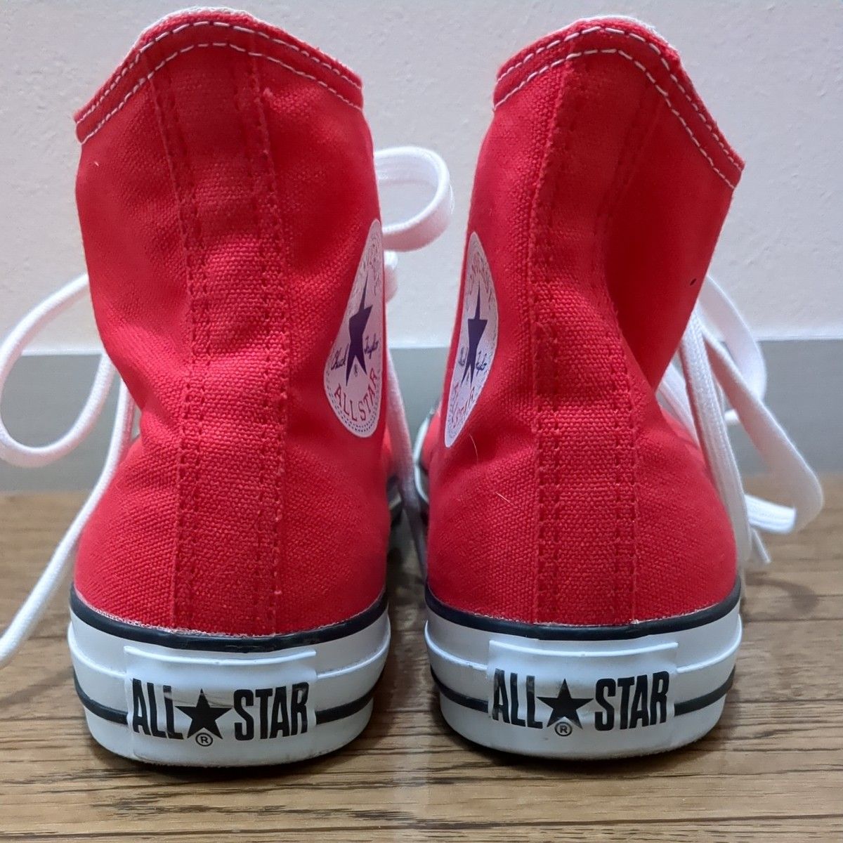 コンバース　CONVERSE　ハイカット　赤　26cm