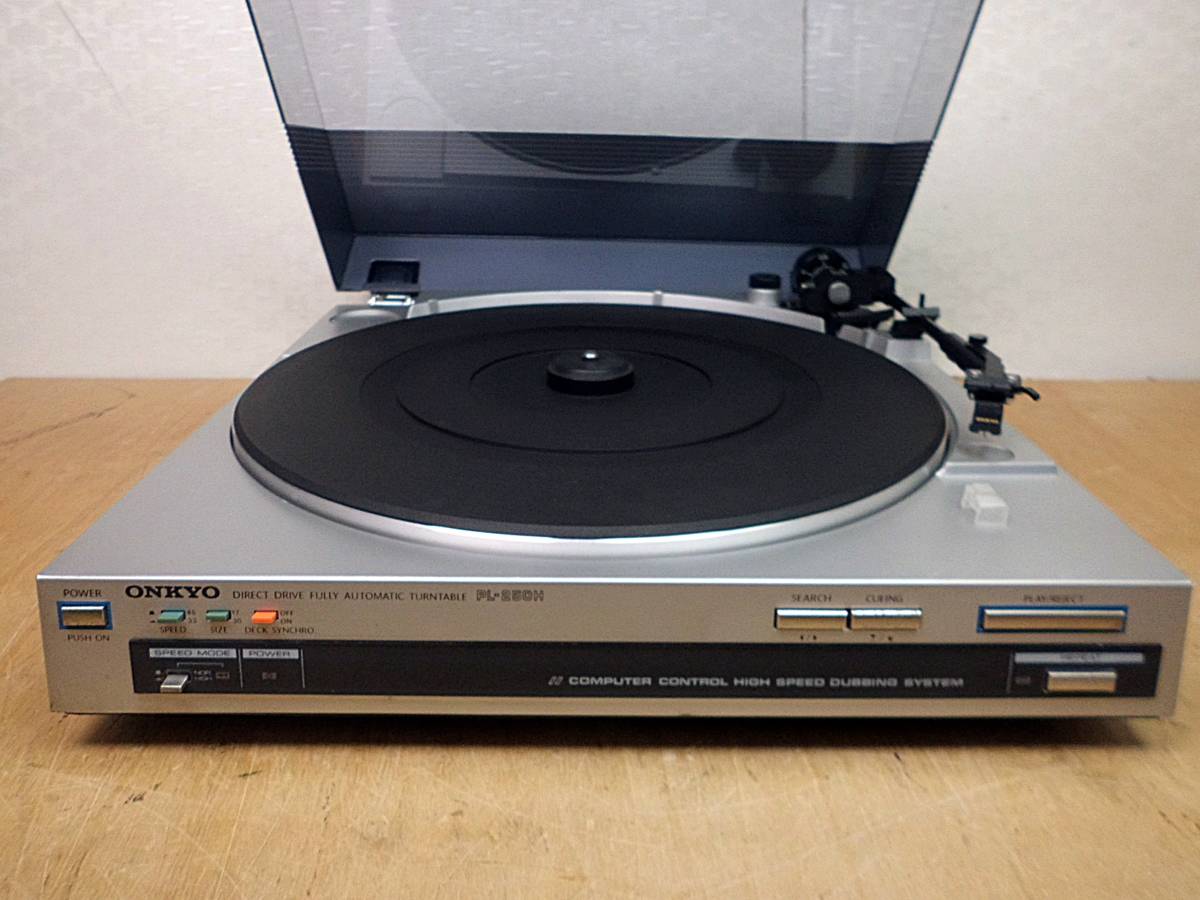* prompt decision! ONKYO PL-250H Direct Drive record player Onkyo AUTO function is use un- possible, manual . is normal operation * hinge . skill equipped 