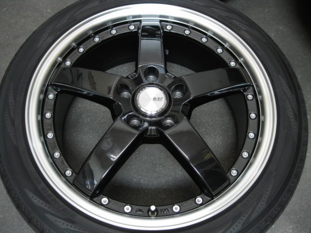 ■USED■BADX LOXARNY GRASTAR FIVE18インチ＆YK ブルーアースRV03 225/45R18 4本■レヴォーグ/ステップワゴン/オデッセイ他■_画像2