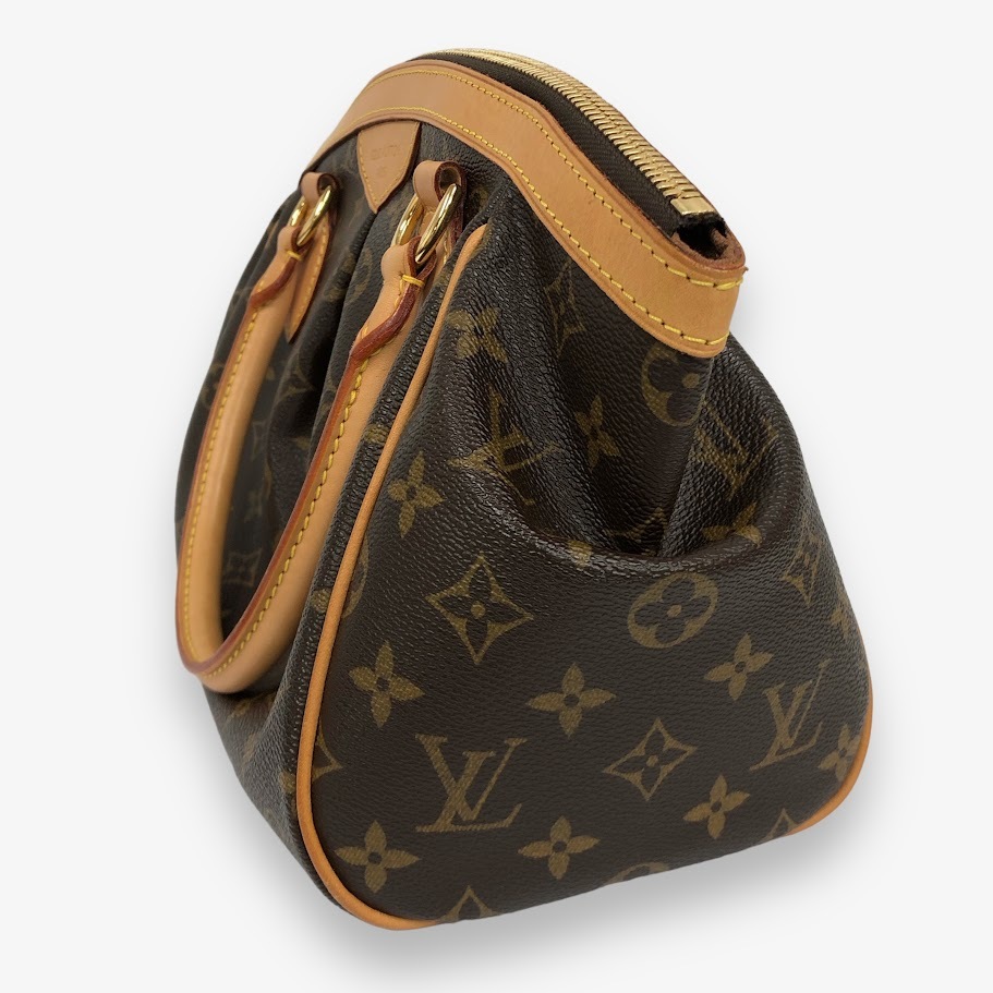 【ITLKA3HC9R67】美品 LOUIS VUITTON ルイヴィトン ティヴォリPM モノグラム ハンドバッグ M40143