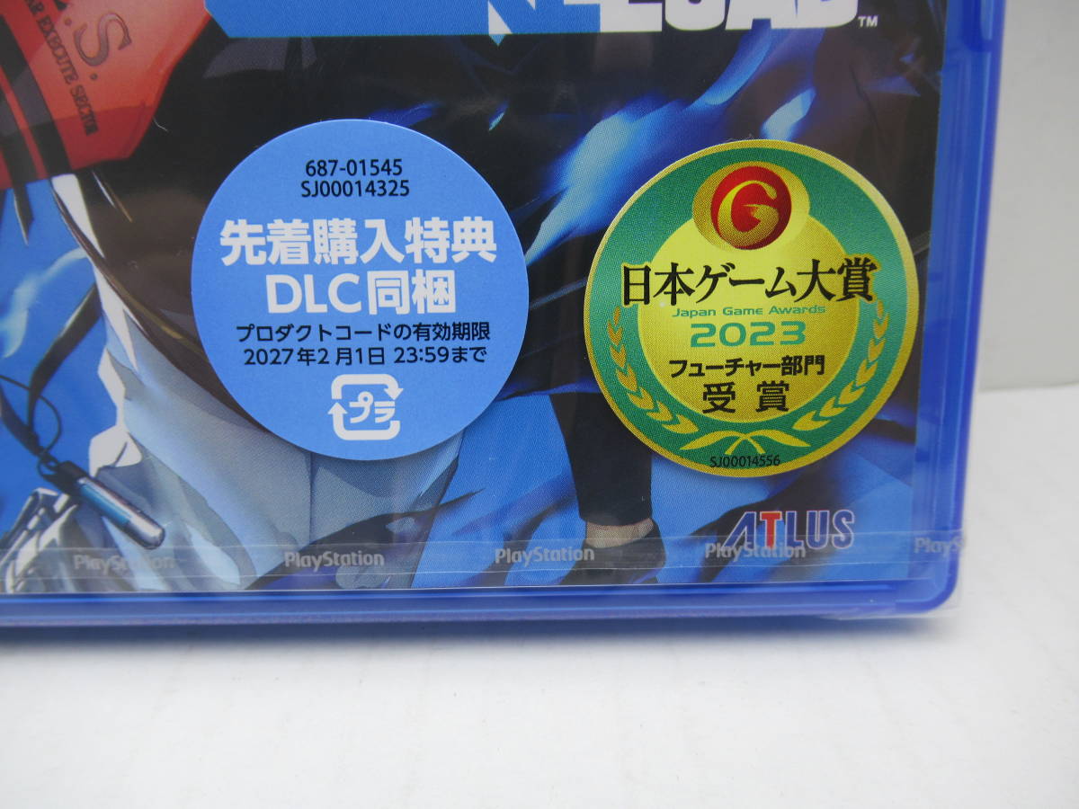 56/R036★PERSONA3 RELOAD / ペルソナ3 リロード★先着購入特典DLC同梱★PlayStation5★プレイステーション5★アトラス★未開封品_画像2