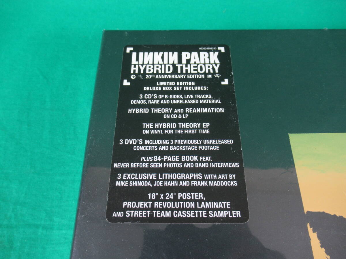 86/L771★洋楽CD★LINKIN PARK リンキンパーク / HYBRID THEORY★20th Anniversary Super Deluxe Edition★限定盤★未開封品_画像2