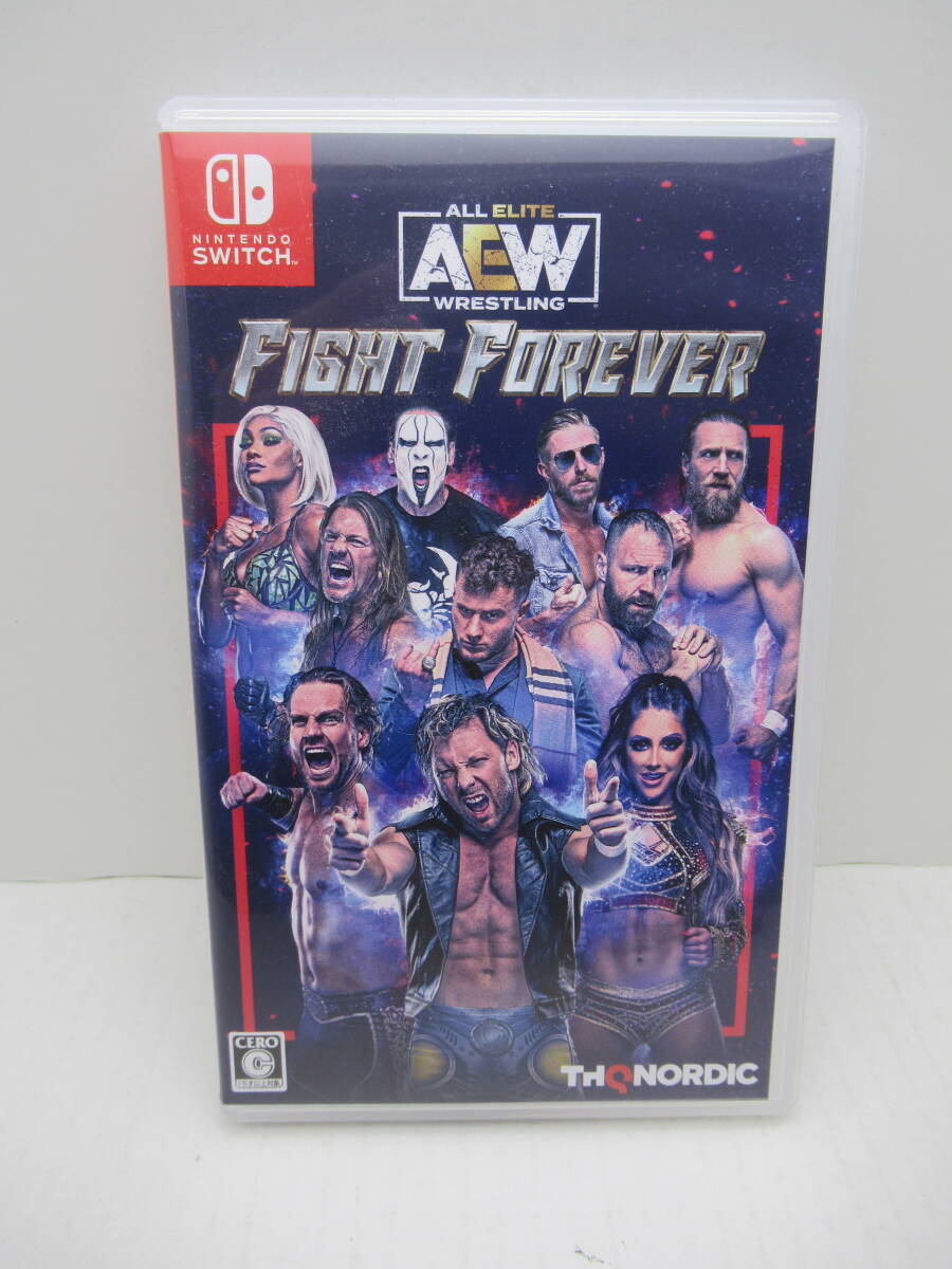 59/R098★AEW: Fight Forever★Nintendo Switch ニンテンドースイッチ★THQ Nordic★中古品 使用品_画像1