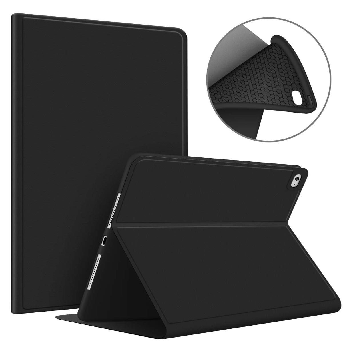 iPad mini5/mini4ケース オートスリープ機能PUレザー　ピンク ipad カバー　iPadケース