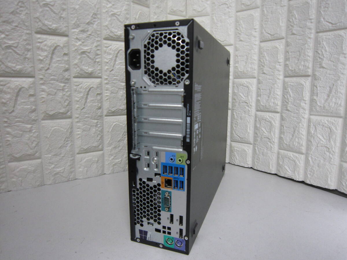 411★HP Z240 SFF WorkStation　Xeon E3-1225　V5　HDD/無　メモリ/8GB 　BIOS確認_画像8