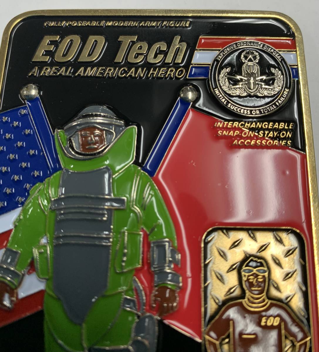 爆発物処理班 米軍 Explosive Ordnance Disposal (EOD) Technicians ミリタリーチャレンジコイン限定品 コレクターズ 新品　空軍限定品_画像10