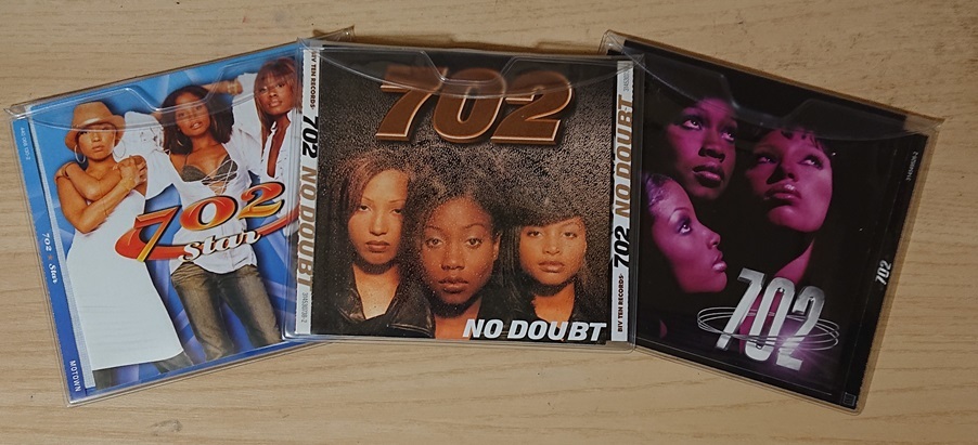 CD3枚セット★ソフトケース入り★702／『NO DOUBT』／『702』／『Star』／ガールグループ_画像1