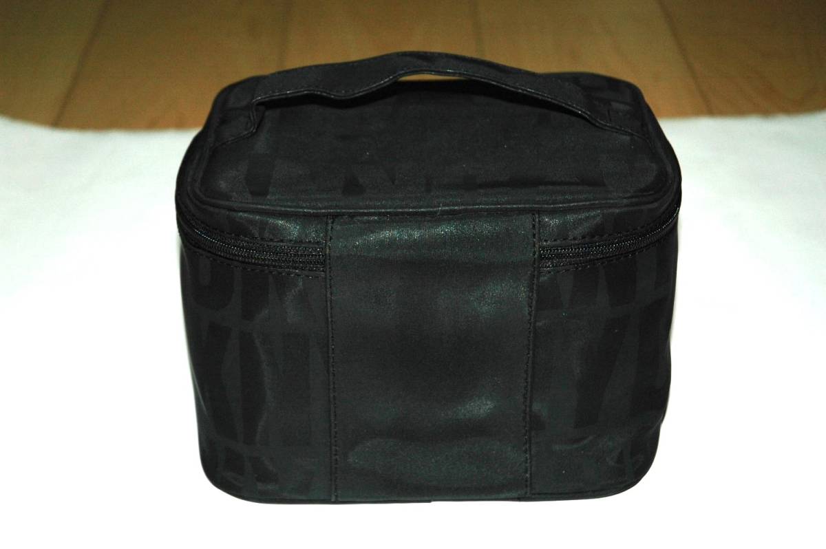 DKNY　...　...★... сумка 　 черный  лого   рукоятка ★... коробка 　... кейс 　 дамская сумка  　 женский 