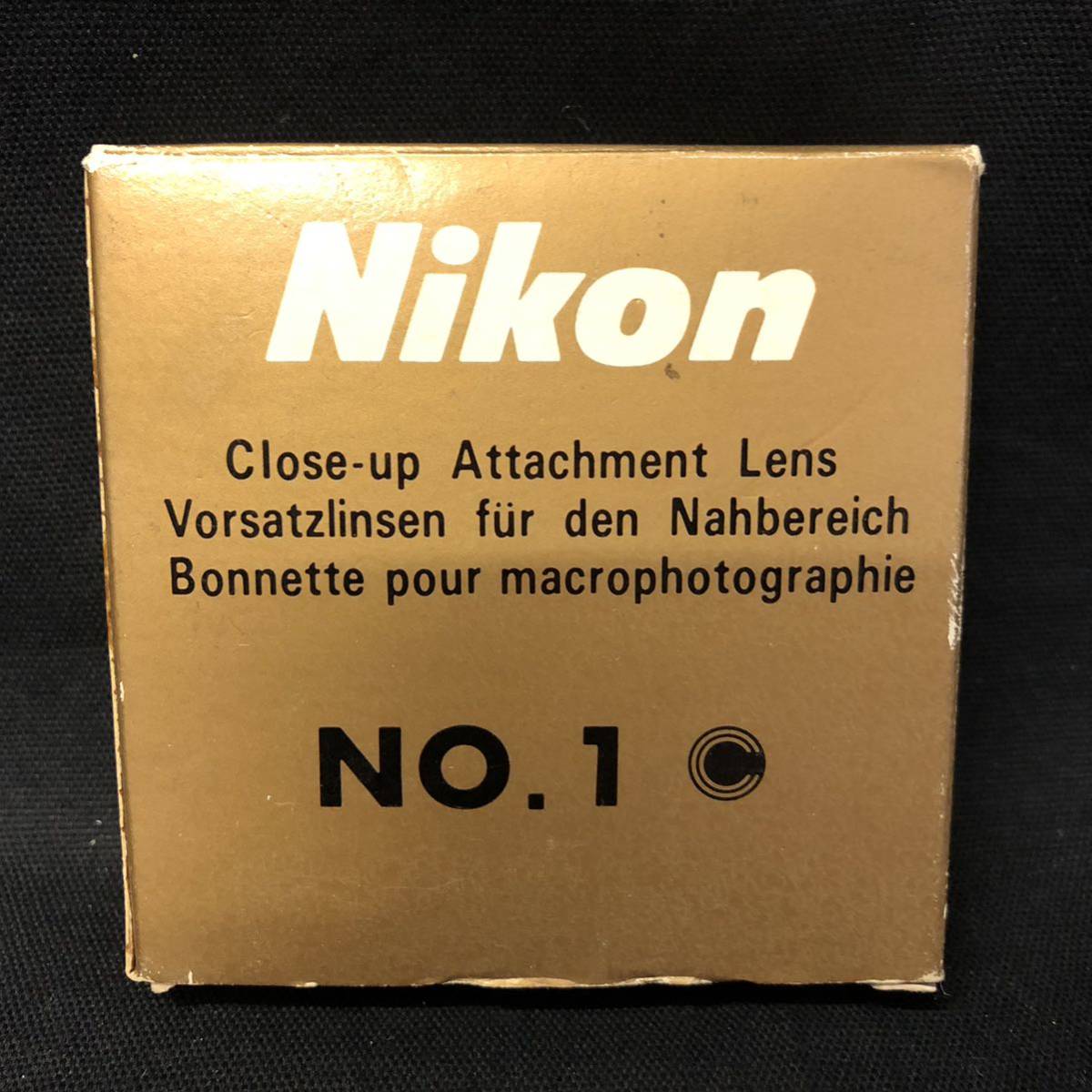 B481 は■ ニコン Nikon No.1 Close-up Attachment Lens_画像1