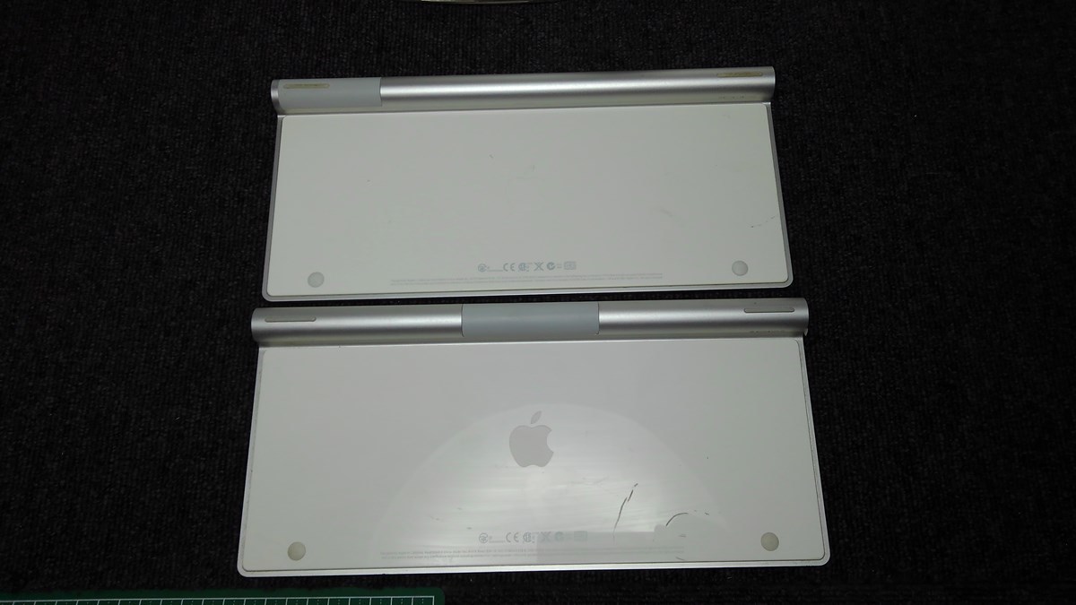 K1954 A ◆動作未確認◆ Apple アップル キーボード A1048 A1255 A1314 M7803 まとめ 5個セット 長期保管 現状渡し ◆ジャンク◆の画像4