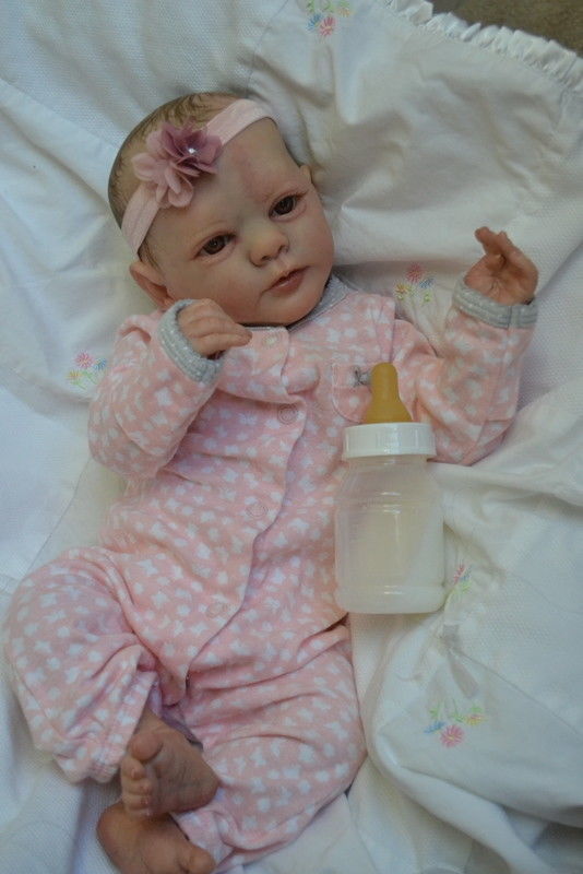  new goods real Reborn doll America birth fake Bay Be american real life baby 43cm Lexire comb - art doll girl 