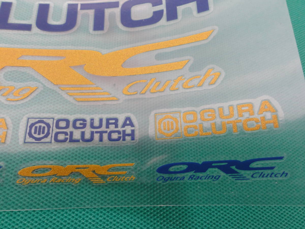 【送料無料】正規品【ORC Ogura Racing Clutch】ステッカー 小倉クラッチ オグラ オーアールシー AE86 S15 S14 S13 JZX90 JZX100 BNR32 JDMの画像9