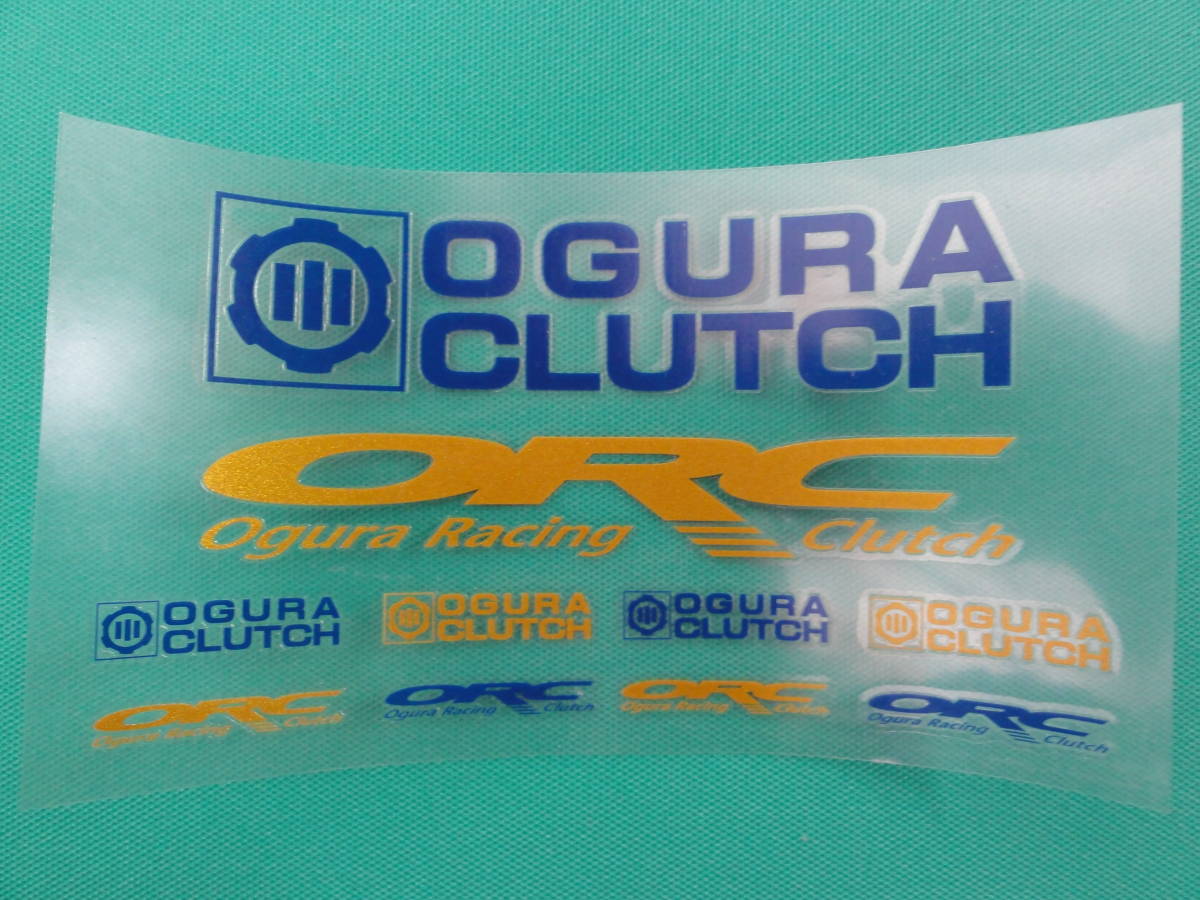 【送料無料】正規品【ORC Ogura Racing Clutch】ステッカー 小倉クラッチ オグラ オーアールシー AE86 S15 S14 S13 JZX90 JZX100 BNR32 JDMの画像1