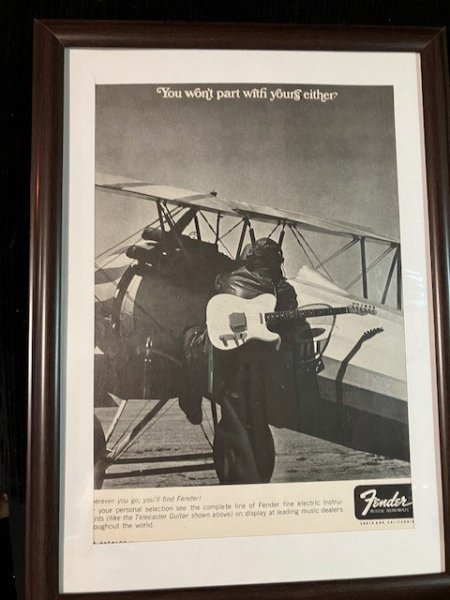 * 1960 годы Fender Telcaster оригинал реклама #14*