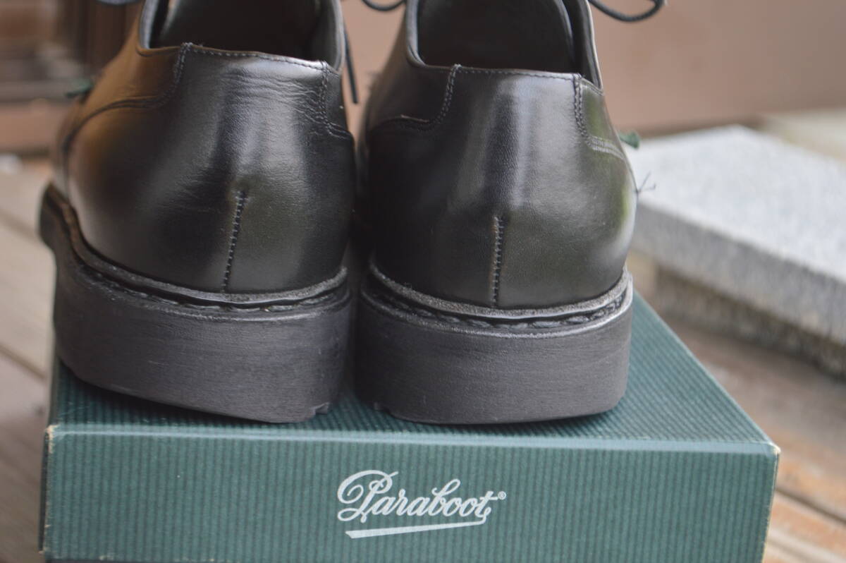 PARABOOT シャンボード　8F　ブラック　パラブーツ　Uチップ_画像6