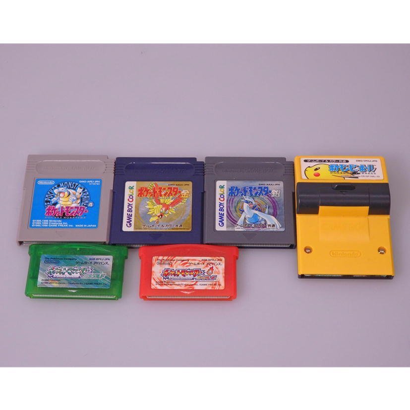 1円【ジャンク】Nintendo/ゲームボーイ ゲームボーイカラー ゲームボーイアドバンス/ポケットモンスターソフト/76_画像3