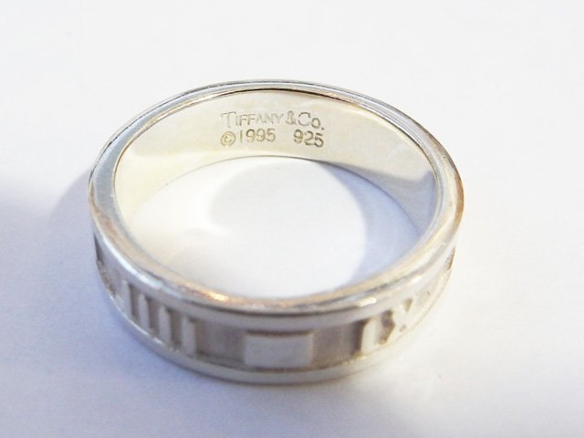 ティファニー TIFFANY＆Co. アトラスリング 指輪 SV925 約１５号■本体のみ_画像2