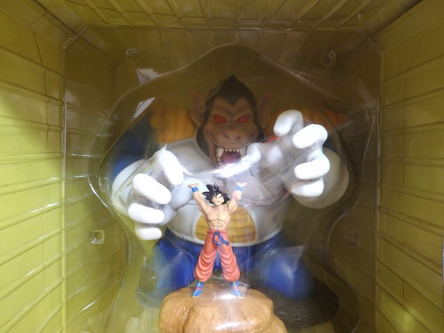 【 未開封品/B 】 一番くじ DRAGONBALL ドラゴンボール改 ～対決編～ A賞 大猿ベジータvs孫悟空フィギュア バンプレスト ★の画像3