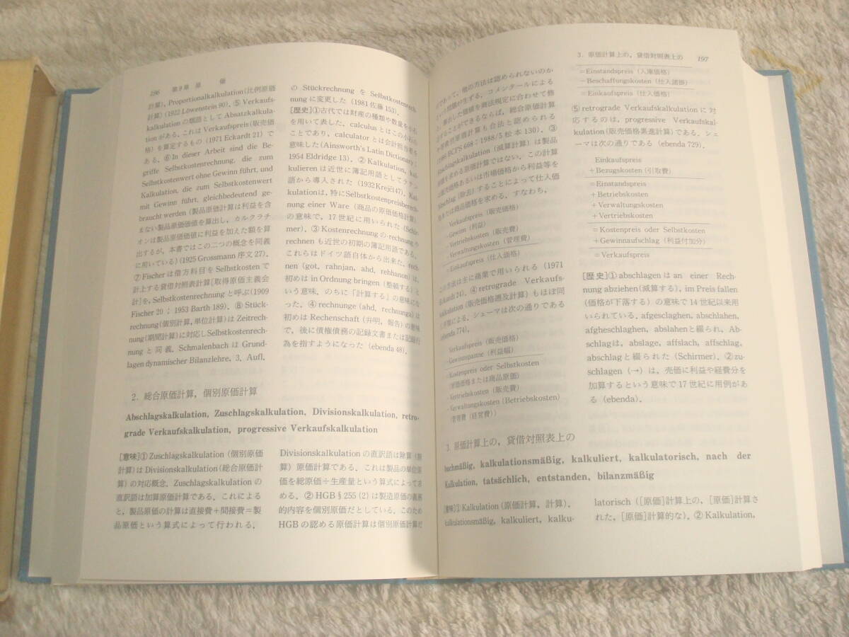 ドイツ商法会計用語辞典　松本剛著　大阪経済大学研究叢書第１７冊　東京森山書店　_画像6