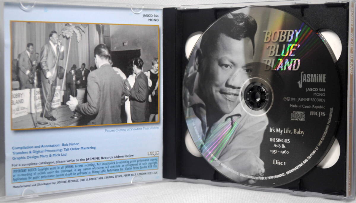 BOBBY ”BLUE" BLAND　ボビー・ブルー・ブランド　／　IT'S MY LIFE， BABY　2枚組　CD_画像3