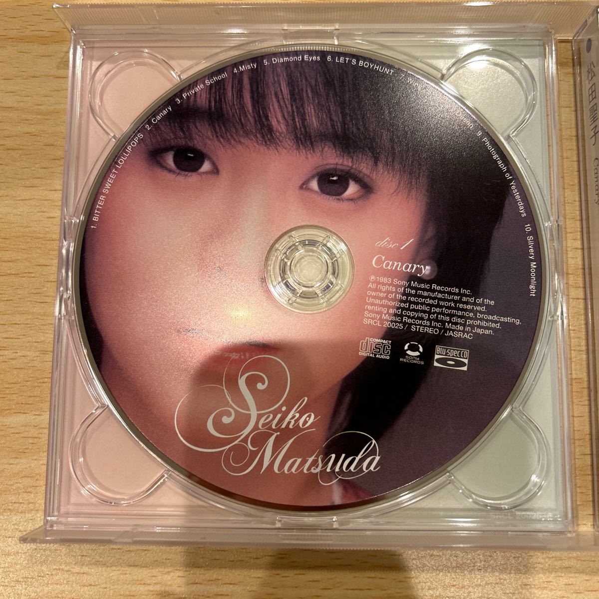 松田聖子　CD +DVD BLU SPEC CD 62_画像4
