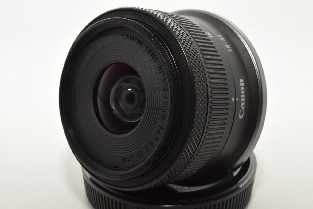 ★新品級★ Canon キヤノン RF-S18-45mm F4.5-6.3 IS STM