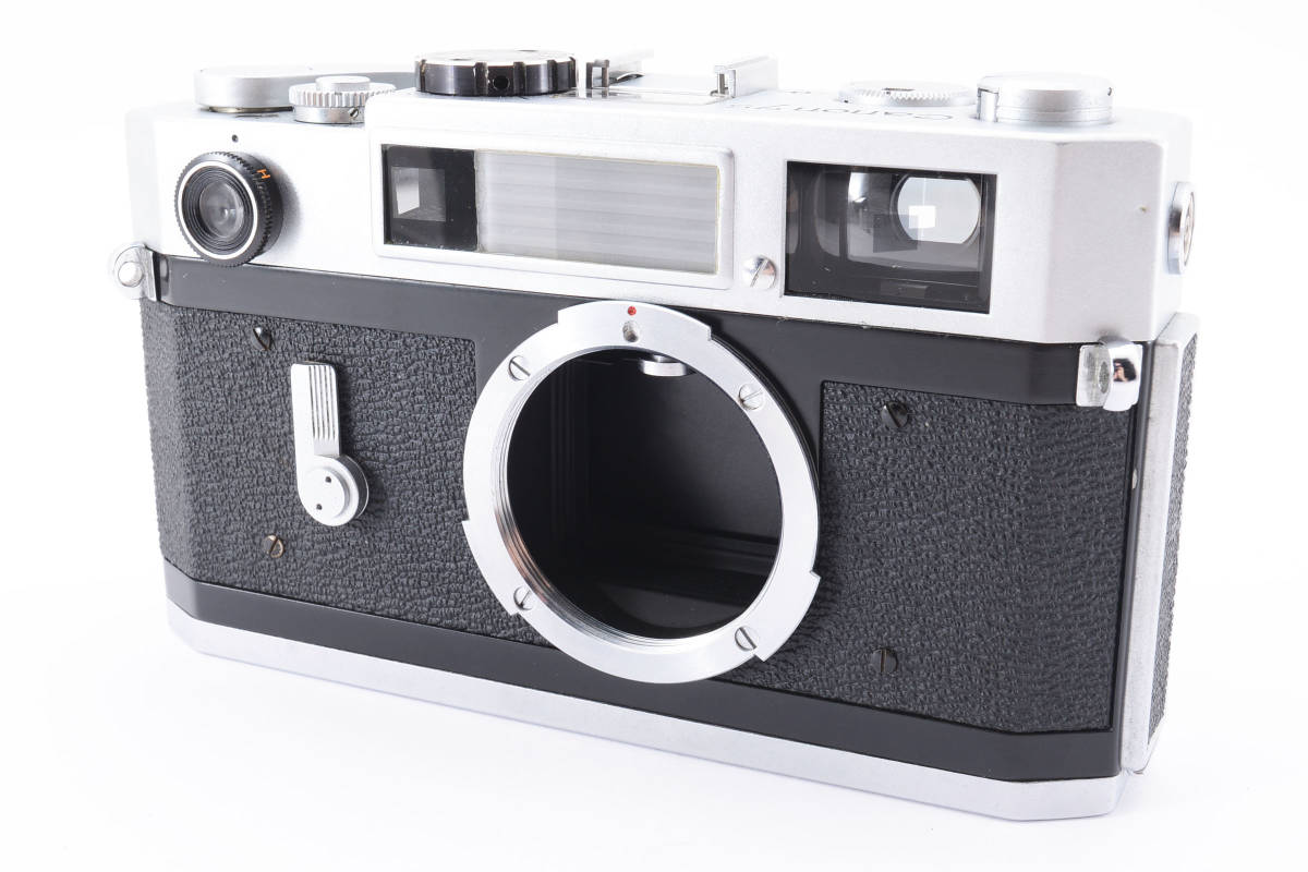 □05☆超極上品☆レンジファインダー☆CANON 7S CHROME クローム □05☆超極上品☆レンジファインダー☆CANON 7S CHROME クローム
