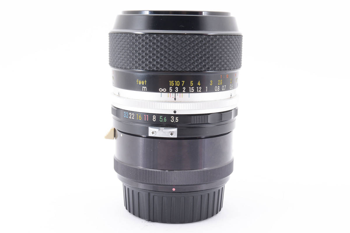 □5★超極上品★完動品★ニコン NIKON MICRO-NIKKOR -P・C AUTO 55mm F3.5+接写リングM2#230089_画像8