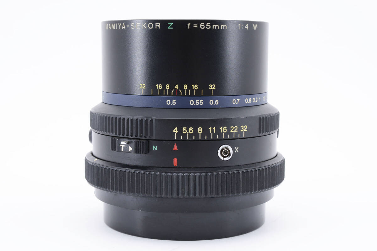 □52★超極上品★完動品★マミヤ MAMIYA RZ MAMIYA-SEKOR 65mm F4 W#230119_画像9