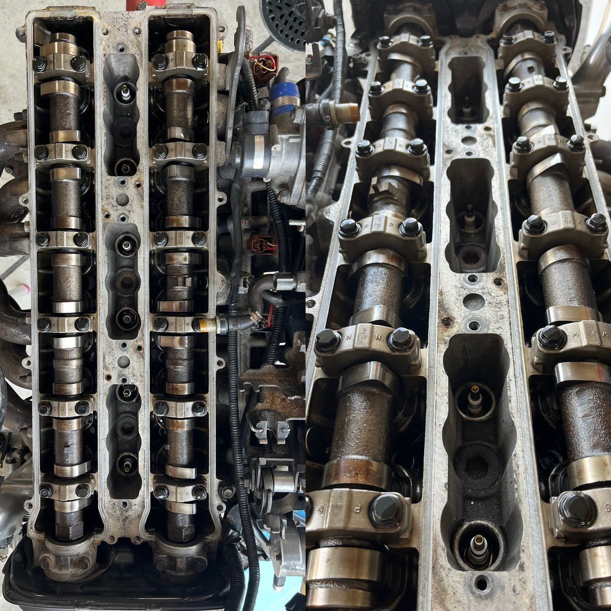 【実動車外し】好調 1JZ-GTE エンジン本体 フルタービン ハーネス G30-770 Vpro（setting済） トラストマニ インジェクター HKS W/G 540PS_画像5