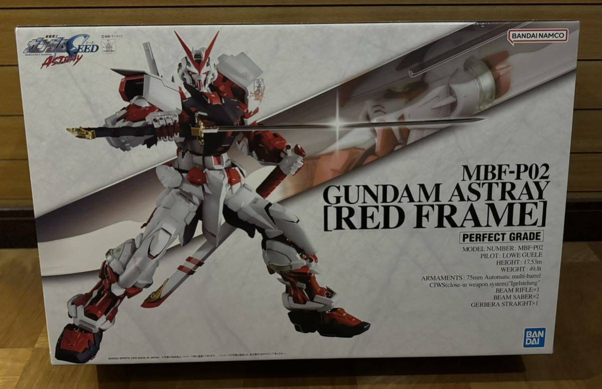 国内正規品 新品 未開封 PG 1/60 ガンダムアストレイ レッドフレーム 機動戦士ガンダムSEED パーフェクトグレード バンダイスピリッツ