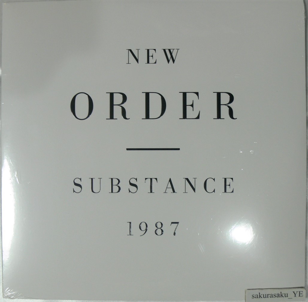 [未使用品][送料無料] New Order / SUBSTANCE 1987 [アナログレコード 2LP] 2023復刻盤 / Joy Division