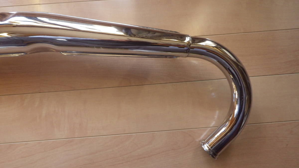 230402-1 500SS Mach Ⅲ H1F re-imported car muffler left 1 number repeated plating 