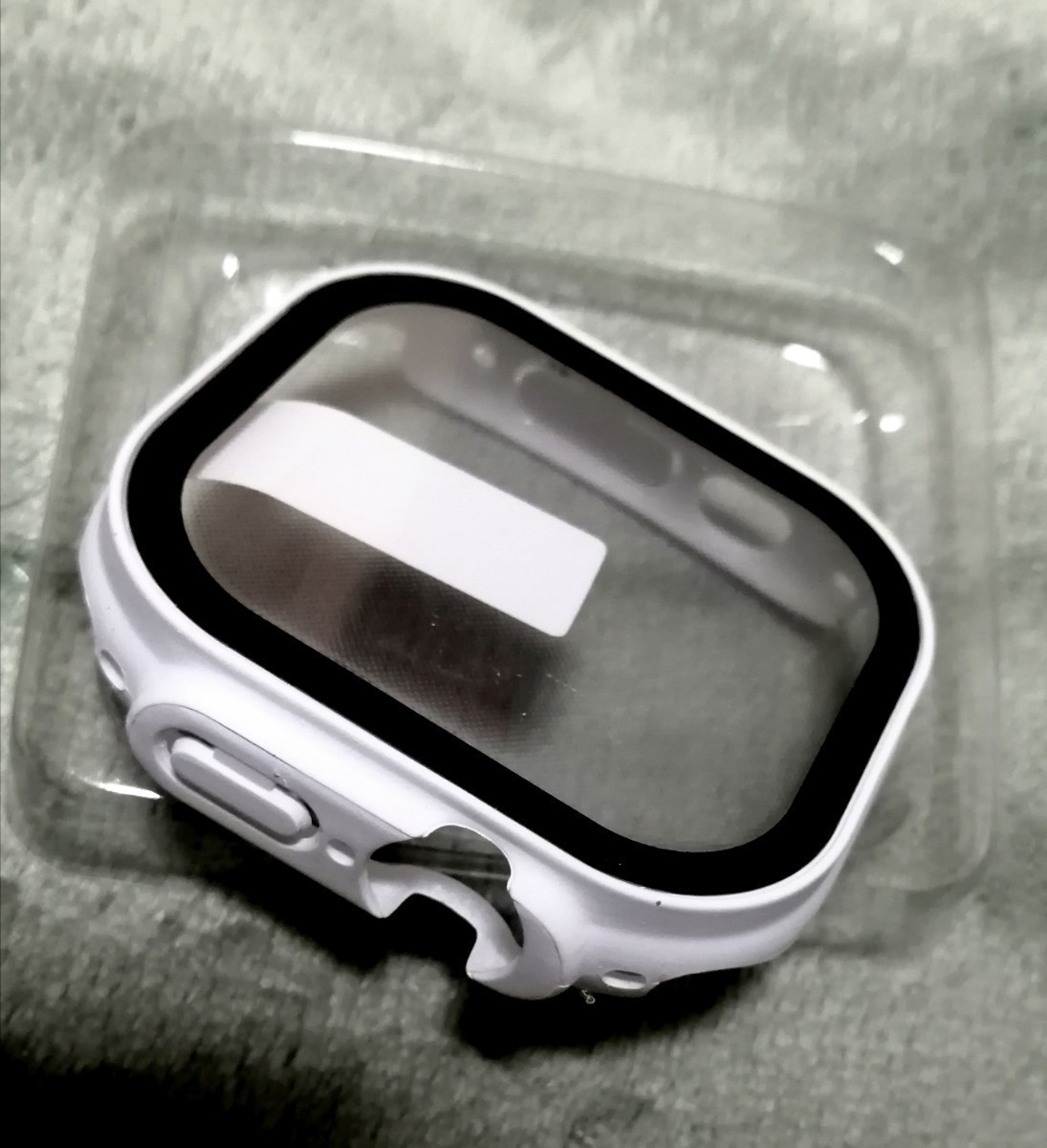  new goods free shipping Apple watch Ultra 1 2 49mm cover case smart watch iPhone Apple ultra belt band clear 45 white 