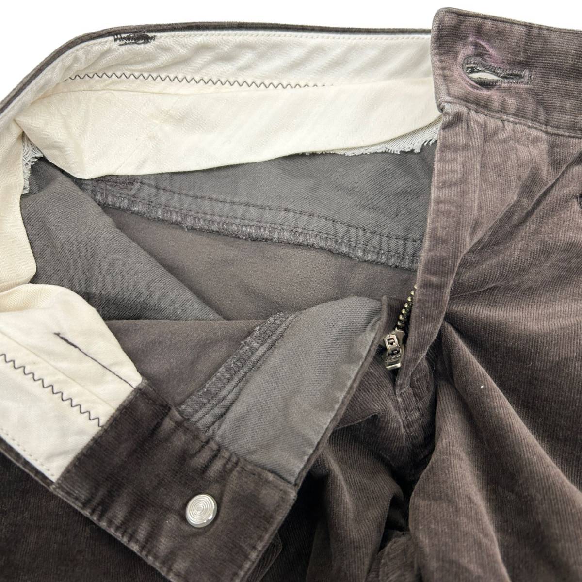 * beautiful goods * 23 district nijuu thank pants work pants cargo pants strut cargo flap pocket corduroy lady's 32 n-57