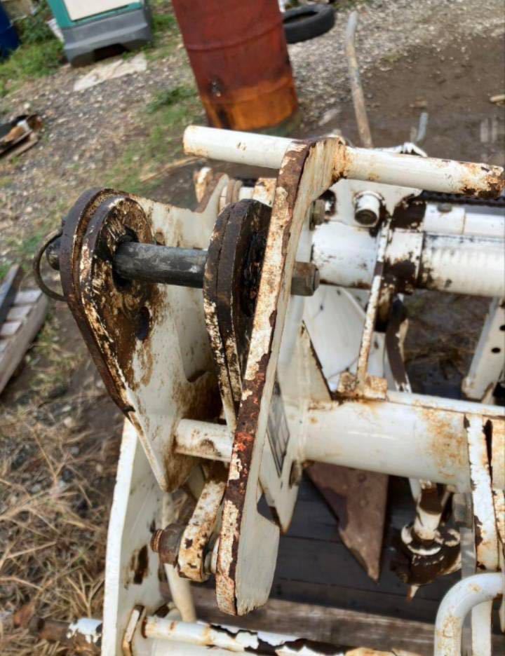 長崎発　スガノ農機　トラクター用　プラウ　白い農機　スキプラウ　OY161C 中古品_画像8
